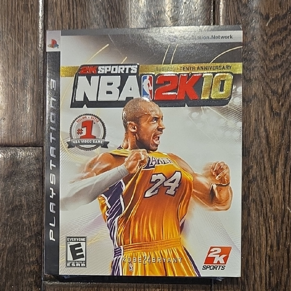 NEW AND FACTORY SEALED/ WITH COVER NBA 2K10 PlayStation 3 Game